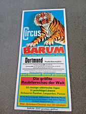 1976 plakat CIRCUS BARUM