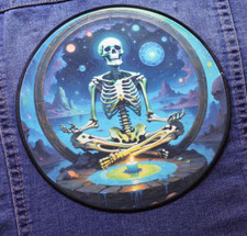 Psychedelische Skelett