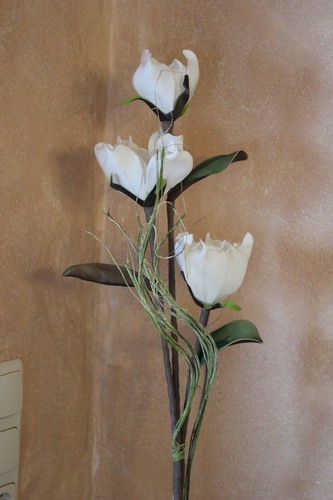 Magnolienzweig kunstblumen - magnolienzweig,,