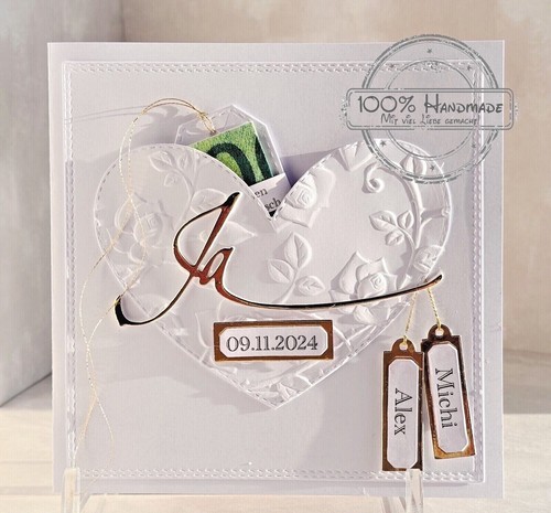 Personalisierte hochzeitskarte - personalisierte,