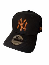 New era cap schwarz - schwarz, orange