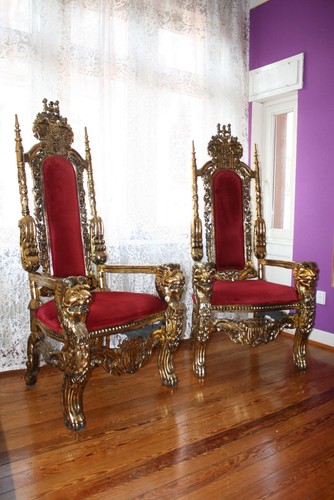 Thronsessel schalensessel - thronsessel,