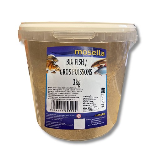 Mosella futter eimer 3kg - futter,