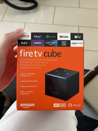 Amazon fire cube - fire, tv