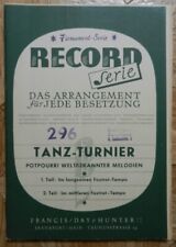 Tanz-Turnier Potpourri weltbekannter Melodien - Arrangement für jede Besetzung