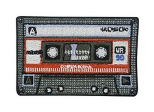 Rote 80er Kassette Patch zum