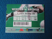 Werder Bremen v Mainz 18/3/07