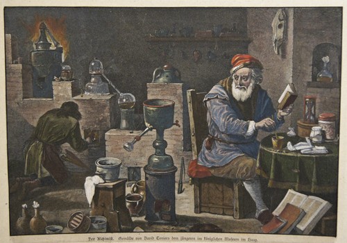 Der alchimist gemälde von - alchimist.,