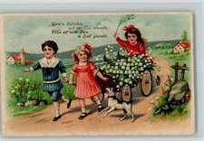 13109490 - Hund Handkarre Kind