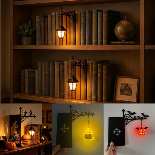 Retro dekorative bibliothek - retro,