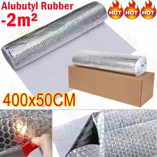 Alubutyl dämmmatte 400x50cm - alubutyl,