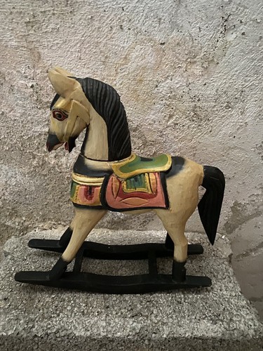 Deko schaukelpferd figur - deko,