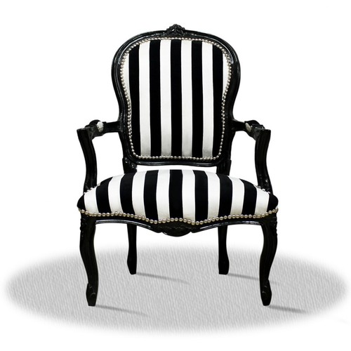 Barockstuhl salonstuhl zebra - salonstuhl,