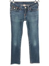 True Religion Damen Billy Slim Jeans Stretch Größe W28 L32