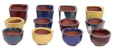 12er-Set Bonsai - Schale, Mameschale, Minischale  ca. 4.5 cm  52001