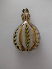 Schnupftabakglas, Schnupftabakflasche, Bixl, typisch Eiginger Luitpold, "Leo"