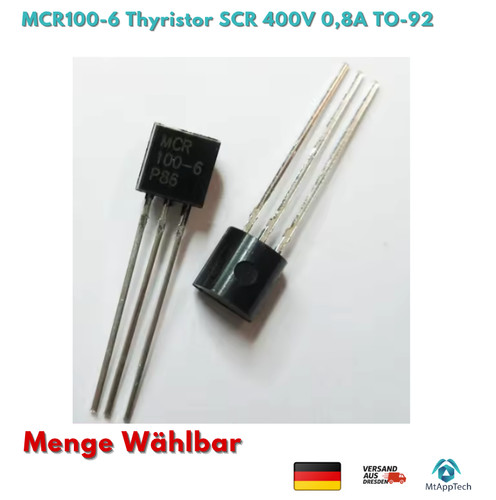 Mcr100 thyristor scr - mcr100-6,