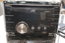 JVC KW-XR611 CD Receiver Autoradio USB Radio AUX CD/MP3 mit Rahmen und Fernb.