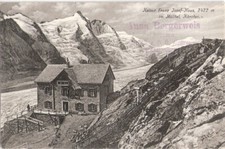 Kaiser-Franz-Josef-Haus, Großglockner, Heiligenblut, viele Hüttenstempel, 1910
