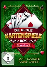 Die Kartenspiele Box - Romme - Skat - Canasta - Solitaire - PC Download Version