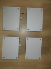4 x Stahl Verteiler Kasten Schaltschrank Schrank Verteilerkasten Unterverteiler