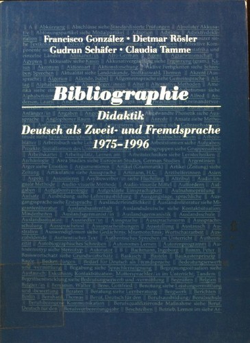 Bibliographie didaktik deutsch - bibliographie,