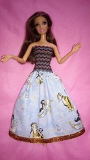 Barbie puppen glitzer kleid - puppen,