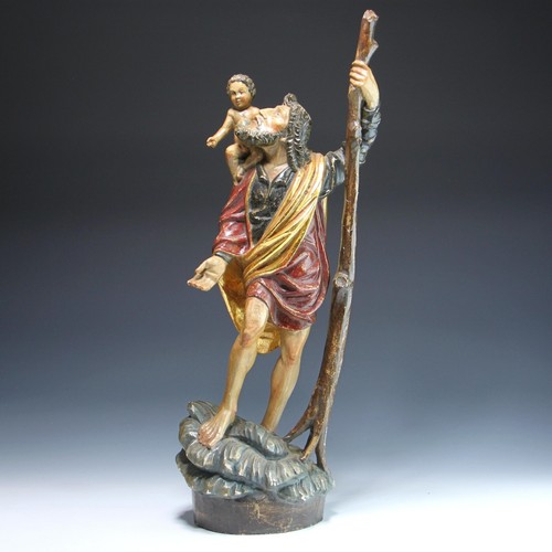 Heiliger christopherus - heiliger,