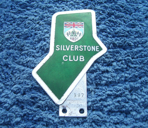 Vintage 1960s brdc silverstone - brdc,