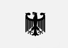 AUTO AUFKLEBER "BUNDESADLER" STICKER  ADLER DEUTSCHLAND EMBLEM GERMANY ca.10cm