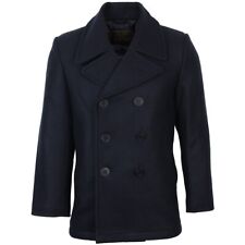 Dunkelblauer US Navy Pea Coat