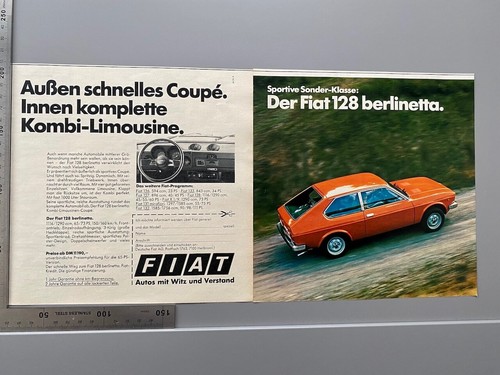 1976 fiat 128 - fiat, berlinetta