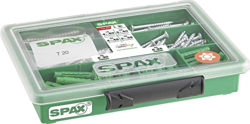 Spax sortimentskasten 160 - -,