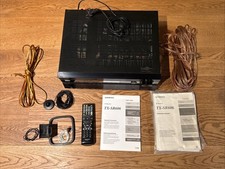 Onkyo AV Receiver TX-SR606 mit viel Zubehör, Lautstärkeregler am Gerät defekt