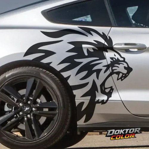 Ford mustang löwenkopf vinyl - löwenkopf,