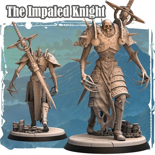The impaled knight - knight, miniatur