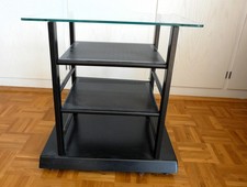 TV HiFi Rack Fernsehtisch Glas