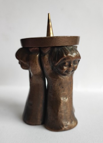 Art deco kerzenständer bronze - art,