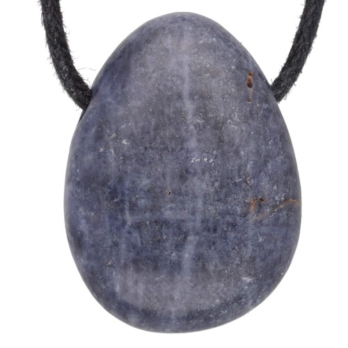Saphir tropfenanhänger mit - saphir,
