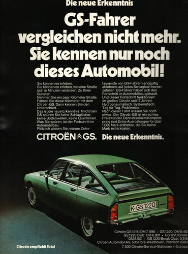 Citroen werbeanzeige werbung - citroen,