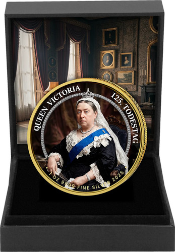 Unze silber queen victoria - 1,