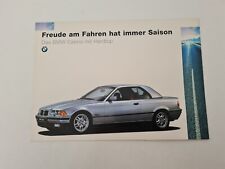 BMW E36 - Das BMW Cabrio mit Hardtop - Prospekt / Broschüre - 02/1995 (AU1289)