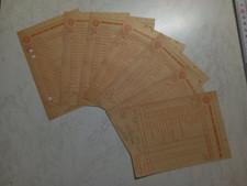 7 orginale Quittung Shell