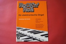 Rock n Roll für elektronische Orgel .Songbook Notenbuch .Organ