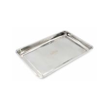 Satra 2x Edelstahl Tropfschale Auffangwanne 12 Liter, L 600x B 400x H 50 mm