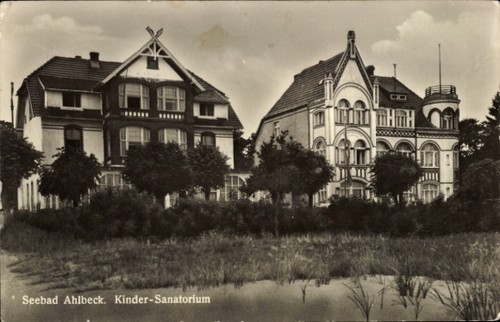 Ostseebad ahlbeck - ak,