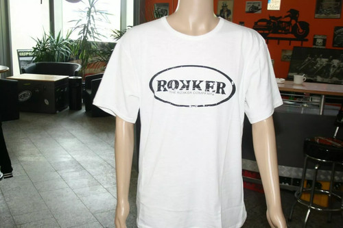 Rokker shirt weiß - 2, t-shirt