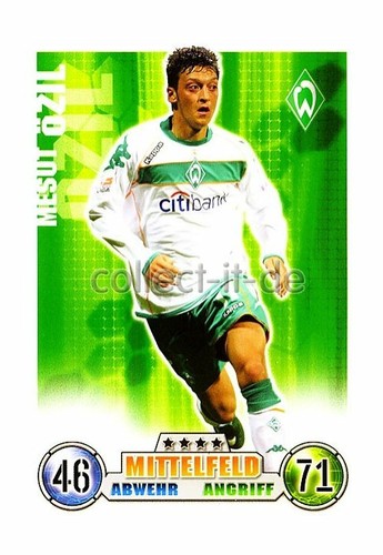 Match attax 65 mesut - match, 08/09