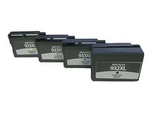4x Druckerpatronen kompatibel für HP 932XL 933XL für HP Officejet 6700 Premium