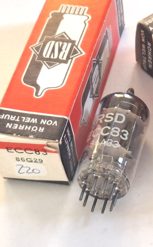 Rsd ecc83 tube röhre - rsd, tube/röhre